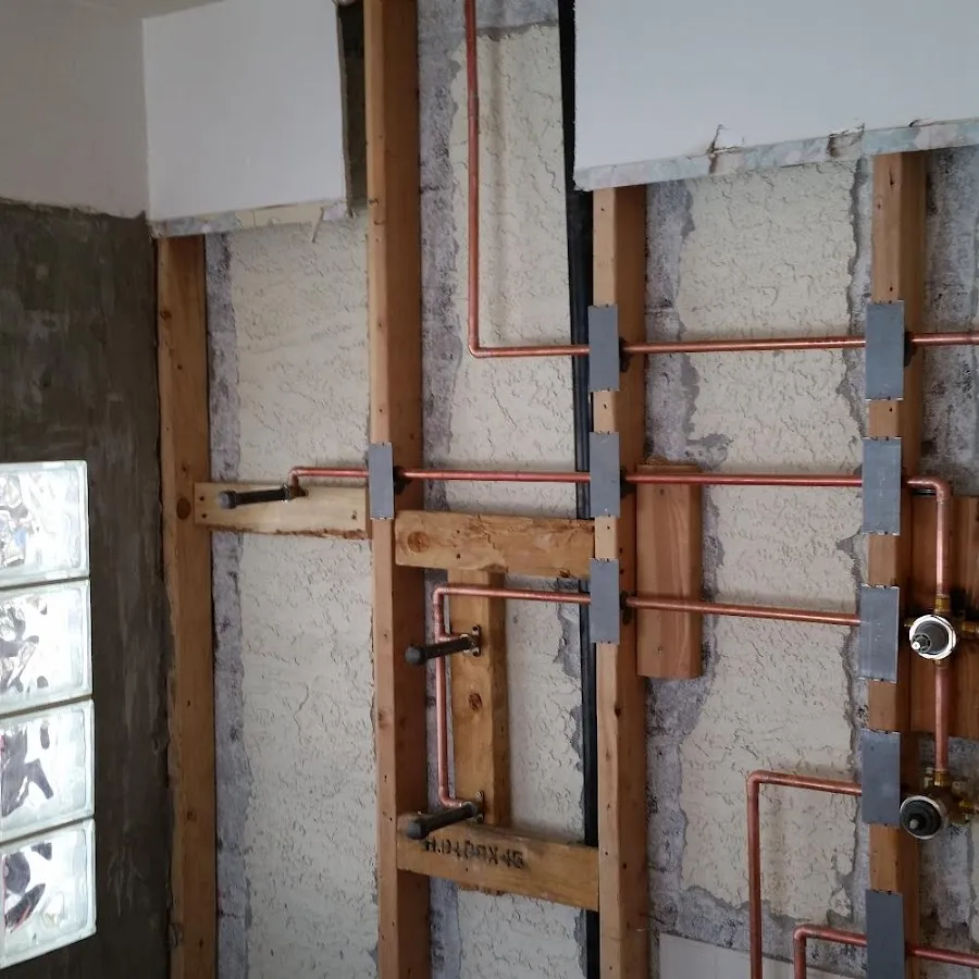 Copper pipe installation for Burst Pipe Repair in Potsdam